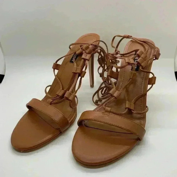 Nine West Shoes - Nine West Mix 3 Brown Sandal Size 8